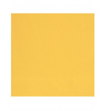 20 Petites serviettes en papier jaune 25 x 25 cm
