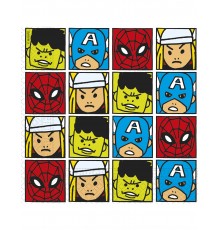 20 Serviettes en papier Avengers pop comic 33 x 33 cm