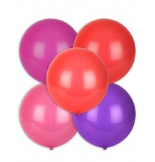 5 Ballons différentes couleurs 47 cm