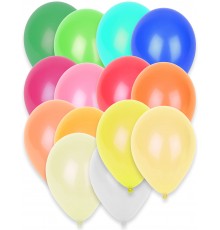 50 ballons assortiment de couleurs