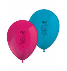 8 Ballons imprimés Shimmer and Shine