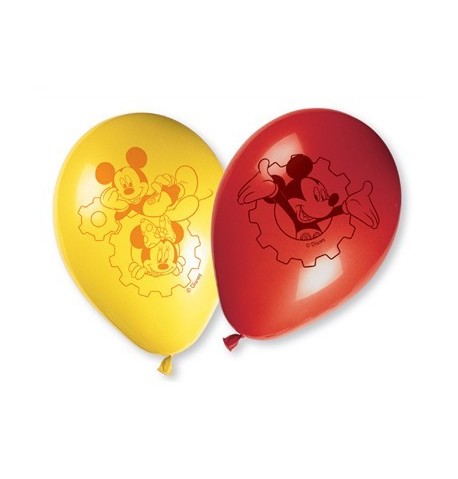 Pack de 8 Ballons Mickey Mouse en Latex