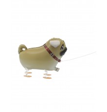 Ballon métallique chien marchant 55,8 cm