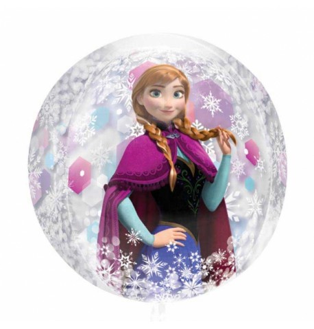 Ballon rond la Reine des Neiges
