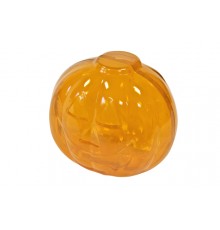 Boite en plastique citrouille orange 5 x 5 cm