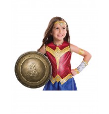 Bouclier en plastique Wonder Woman fille 30 cm