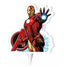 Bougie anniversaire Iron Man Avengers