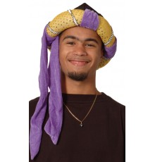 Turban de Sultan Arabe Bicolore