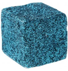 Cube pailletée Turquoise