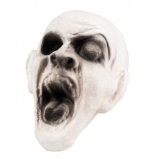Décoration tête de zombie 15 x 15 cm Halloween