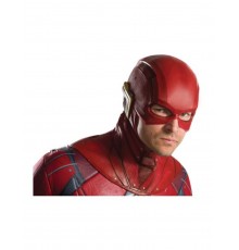 Demi masque en latex Flash Justice League adulte