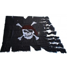 Drapeau pirate authentique