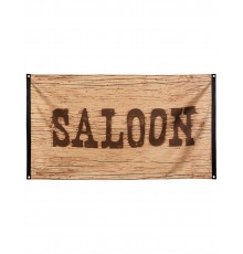 Drapeau Saloon Western Wild West 90 x 150 cm