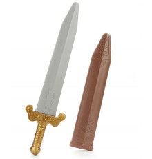 Epée de gladiateur en plastique 46 cm