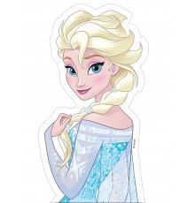 Feuille azyme Elsa La Reine des Neiges 25 x 13 cm