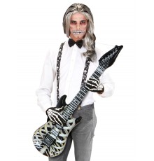 Guitare squelette gonflable 105 cm