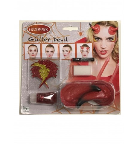 Kit maquillage démon femme Halloween