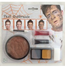 Kit maquillage peste adulte Halloween