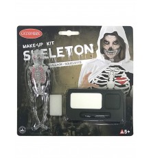 Kit maquillage squelette Halloween