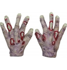 Mains de zombie vampire adulte