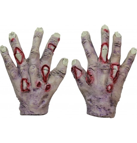 Mains de zombie vampire adulte