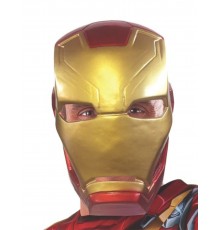Masque 1/2 Iron Man Captain America Civil War adulte