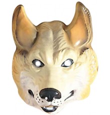 Masque animal loup adulte