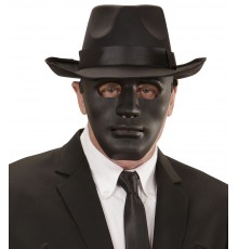 Masque anonyme noir adulte