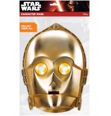 Masque carton C3-PO - Star Wars