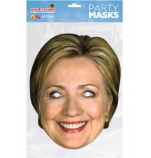 Masque carton Hilary Clinton