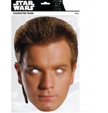Masque carton Obi Wan Kenobi Star Wars