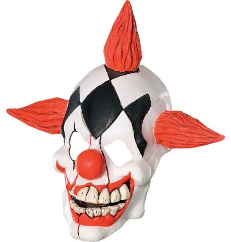 Masque clown rigoleur adulte