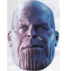Masque en carton Thanos Avengers Infinity War adulte