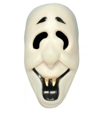 Masque fantôme souriant adulte Halloween