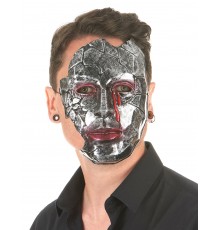 Masque homme métallique adulte
