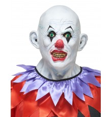 Masque latex clown terrible adulte