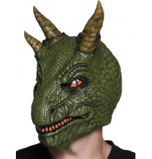 Masque latex dinosaure adulte