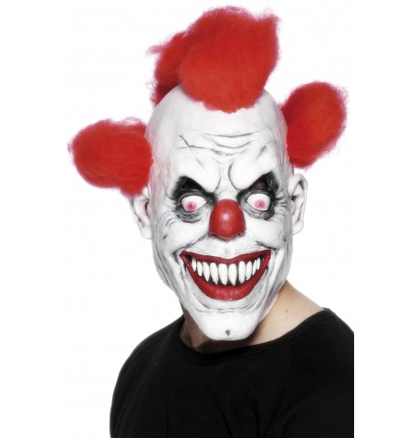 Masque terrifiant de clown adulte Halloween