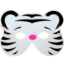 Masque tigre blanc enfant