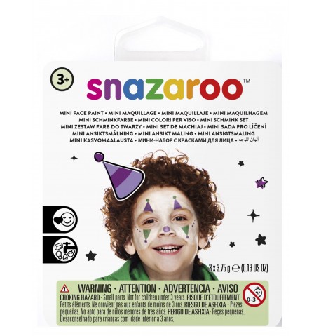 Mini kit maquillage clown Snazaroo