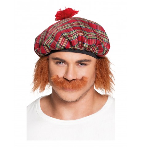 Moustache écossais adulte
