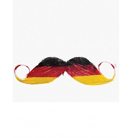 Moustache supporter Allemagne adulte