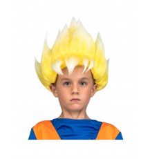 Perruque Super Saiyan Goku Dragon Ball enfant