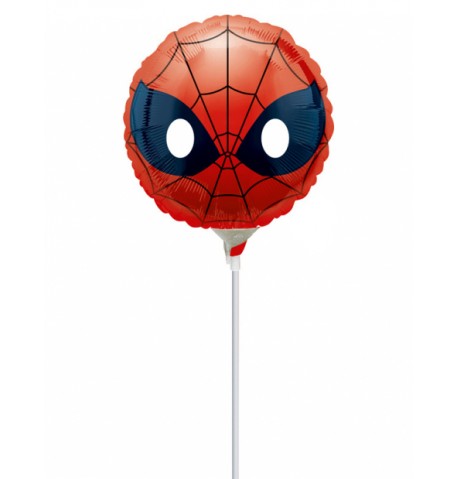 Petit ballon aluminium Spiderman Emoji 23 cm