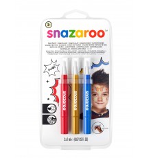 Set de stylos pinceaux clown enfant