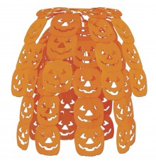 Suspension cascade Citrouille Halloween 61 cm
