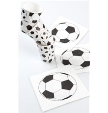 10 gobelets cartons ballon football