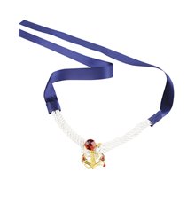 Collier ancre marine femme
