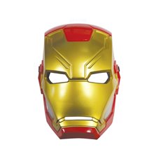 Demi-masque plastique Iron Man enfant