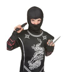 Kit ninja nunchaku enfant en plastique
